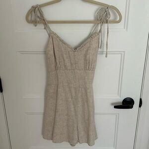 Abercrombie & Fitch Linen Romper